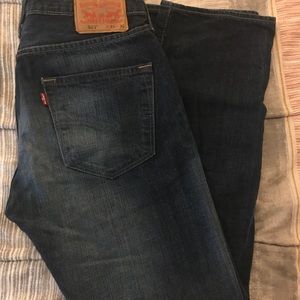 Men’s button fly Levi’s 501